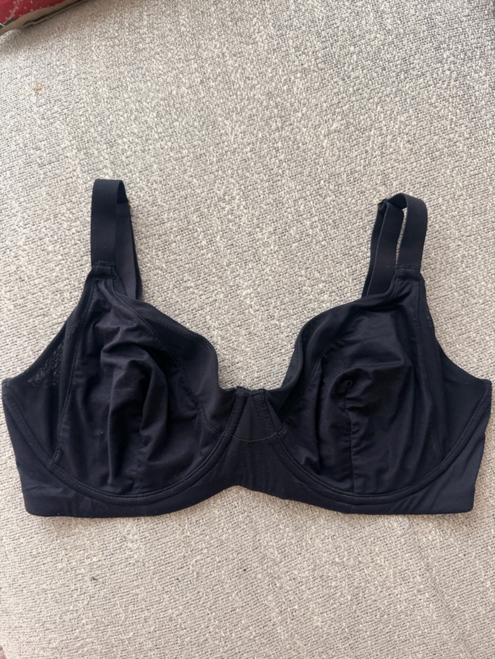 Vanity Fair Black Full Coverage Underwire Bra